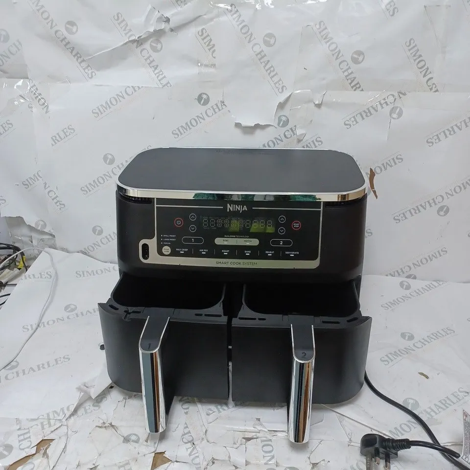 BOXED NINJA DUALZONE AIR FRYER 