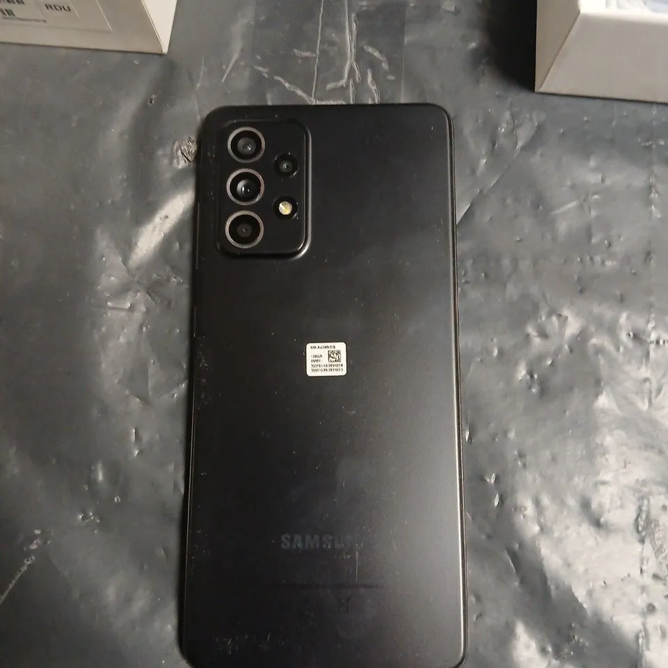 SAMSUNG GALAXY A52 5G SMARTPHONE - 128GB - AWESOME BLACK - BOXED