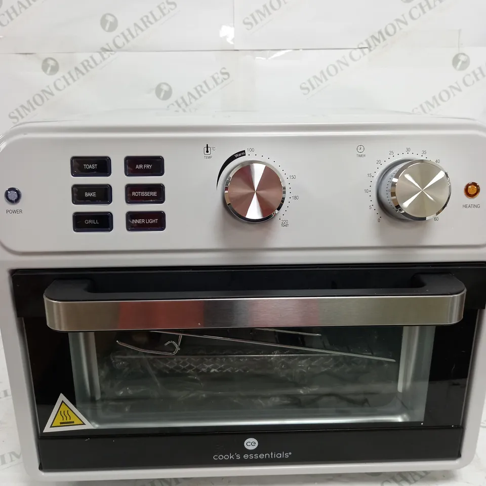 COOK'S ESSENTIAL AIR FRYER OVEN IN COOL GREY 