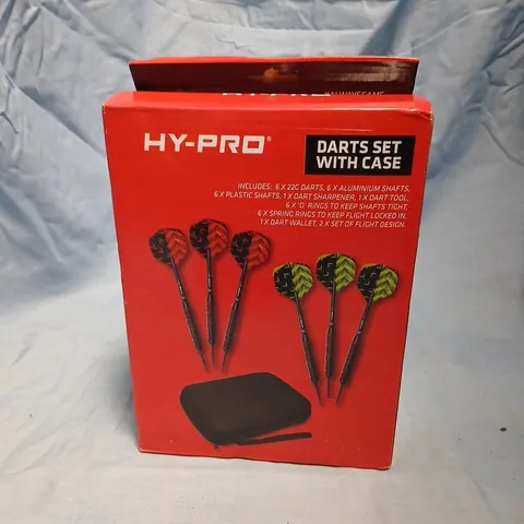 HY-PRO DARTS SET WITH CASE