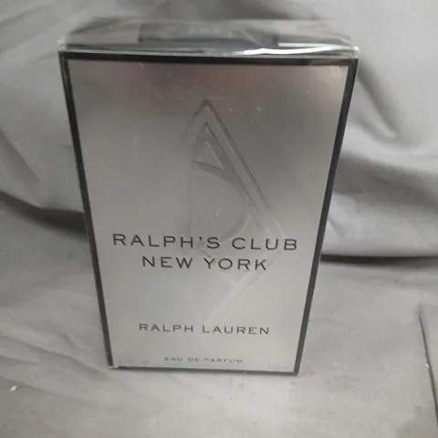 BOXED AND SEALED RALPH'S CLUB NEW YORK RALPH LAUREN EAU DE PARFUM 110ML