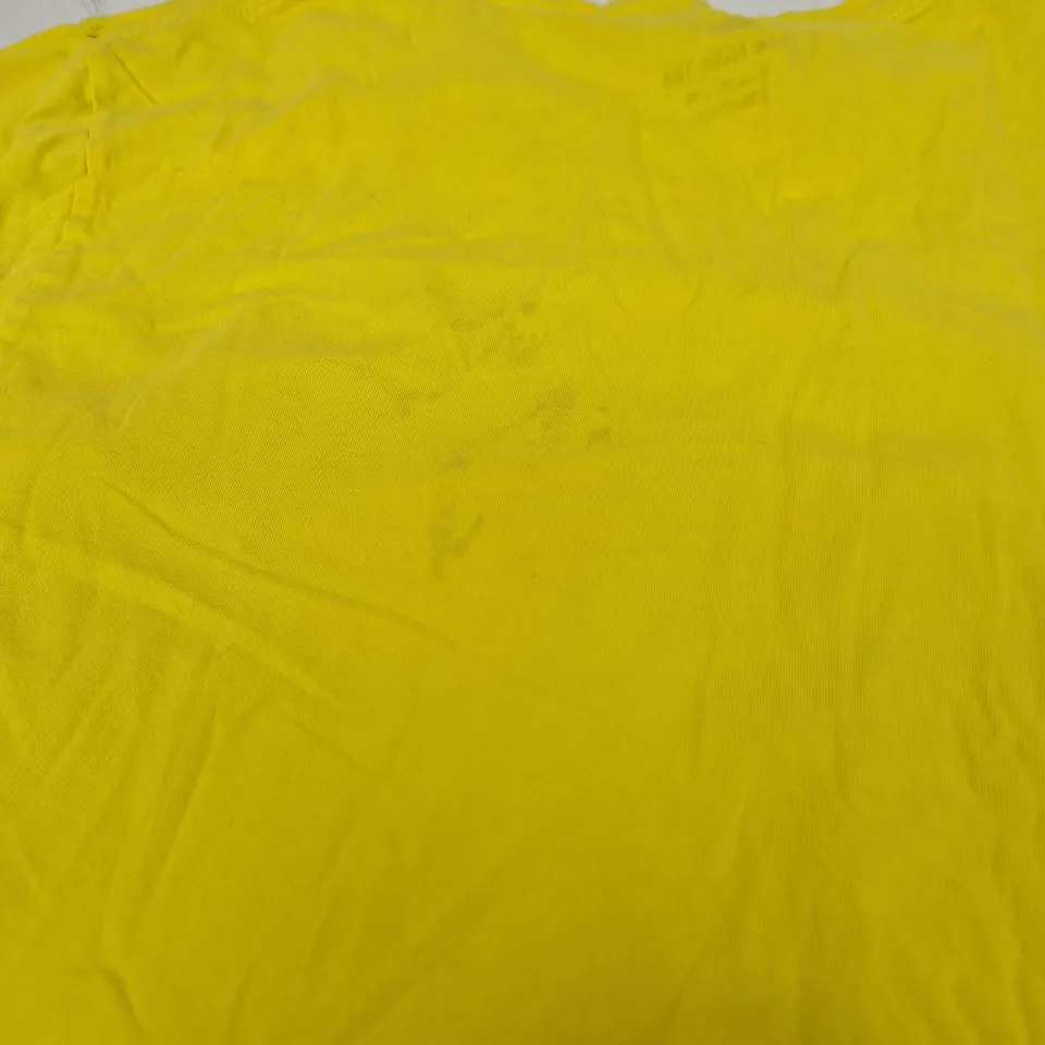 Nike The Nike Tee Yellow T‑Shirt – XXL (UK) – Made in Sri Lanka