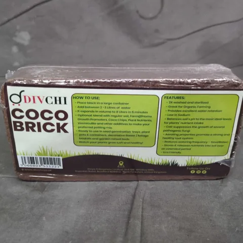 DIVCHI COCO BRICK – COCO COIR GROWING SUBSTRATE