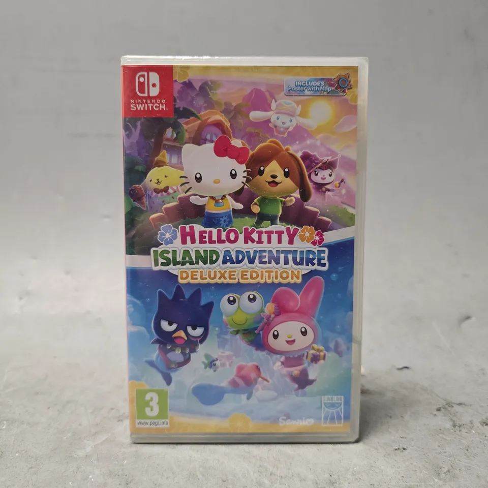 SEALED NINTENDO SWITCH HELLO KITTY ISLAND ADVENTURE DELUXE EDITION 