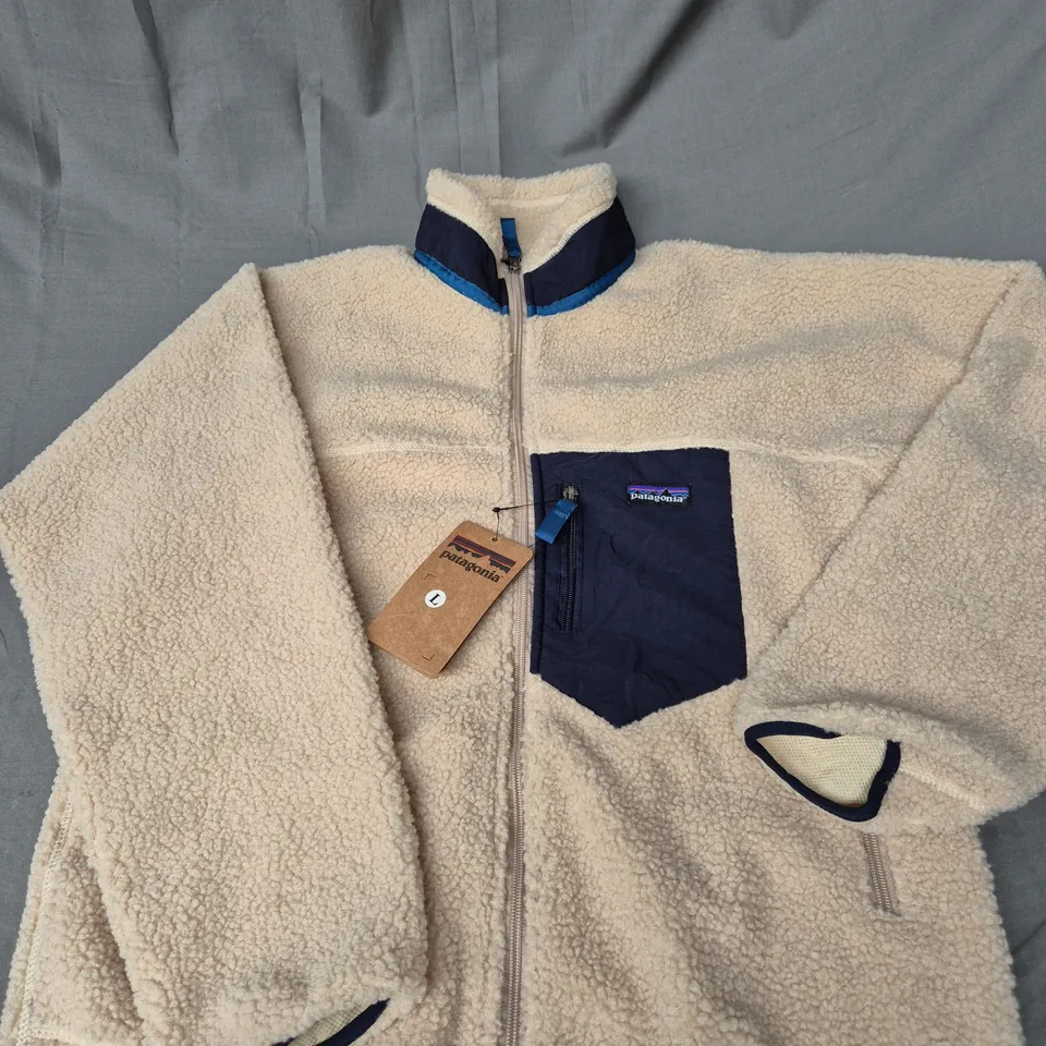 PATAGONIA FULL ZIP FLEECE JACKET SIZE L