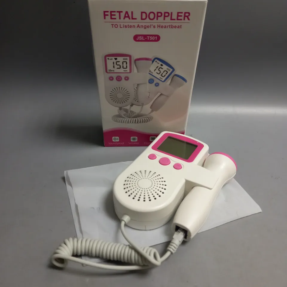 BOXED FETAL DOPPLER JSL-T501
