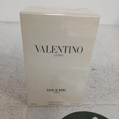 VALENTINO UOMO BORN IN ROMA IVORY – EAU DE TOILETTE 100 ML (BOXED) 