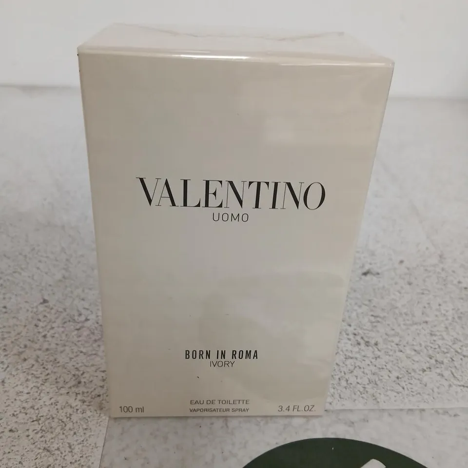 VALENTINO UOMO BORN IN ROMA IVORY – EAU DE TOILETTE 100 ML (BOXED)