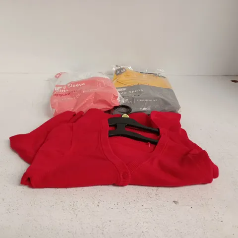 BOX OF APPROXIMATELY 30 ASSORTED CHILDRENS CLOTHING ITEMS OF VARIOUS SIZES AND STYLES