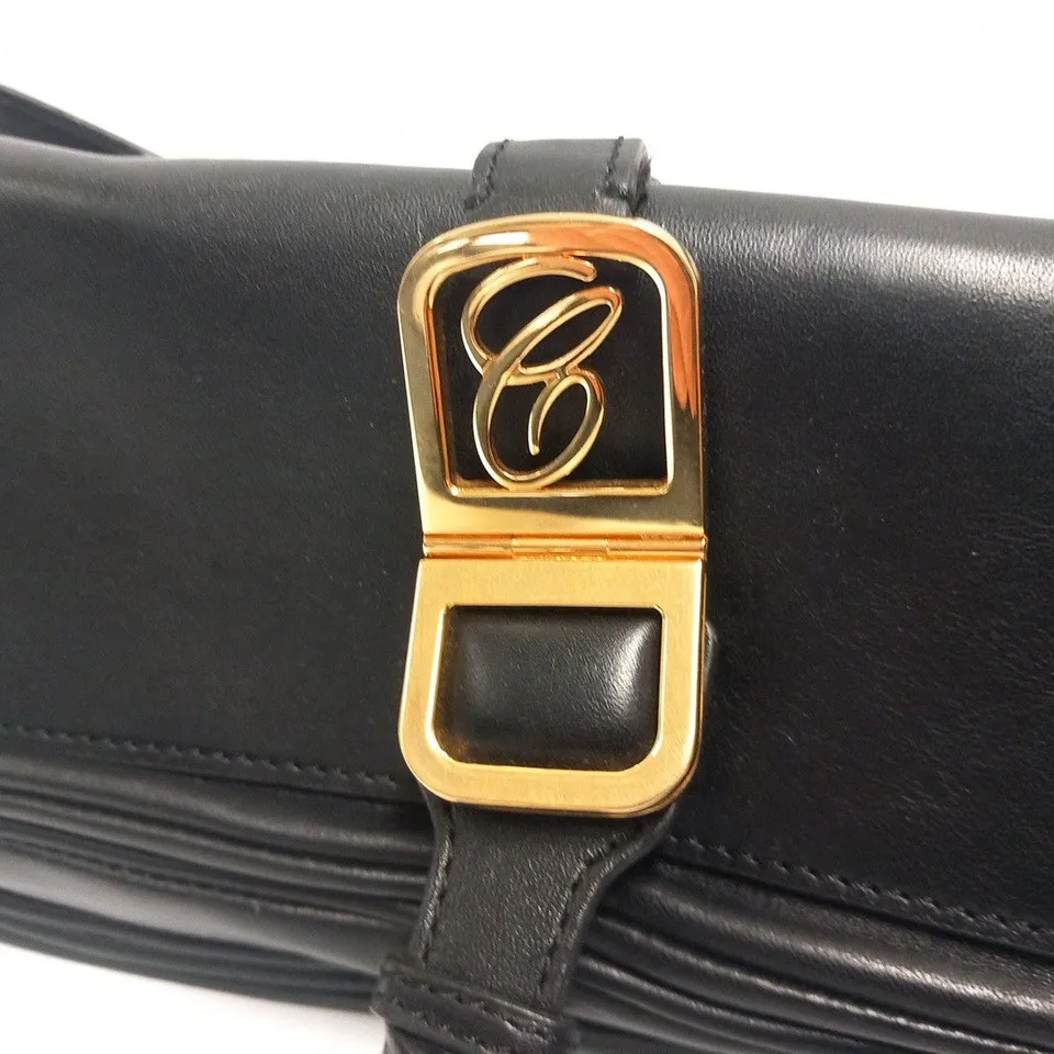 CHLOE BLACK LONG STRAP BAG