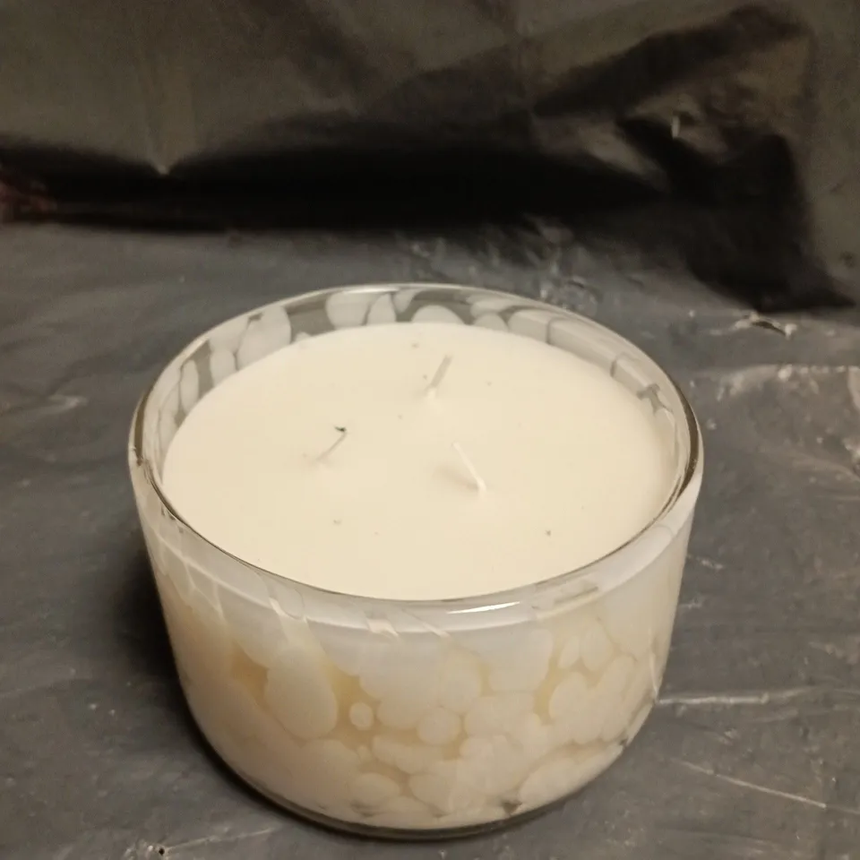 LARGE LYCHEE AND DRAGONFRUIT SCENTED CALNDLE 