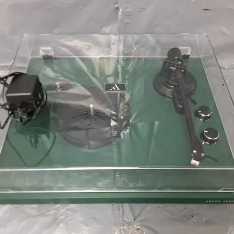 ARGON AUDIO TT MK2 GREEN BUILT-IN PHONO PRE-AMP TURNTABLE