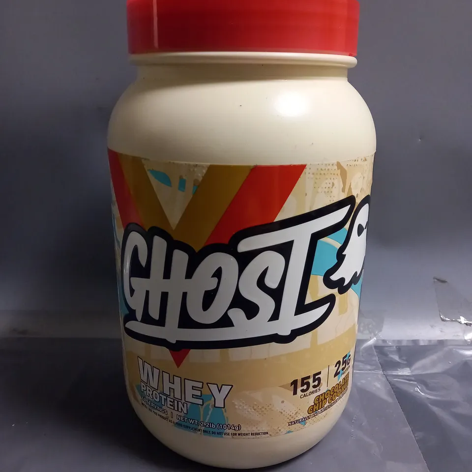 GHOST WHEY PROTEIN IN CHOCOLATE CHIP COOKIE 26 SERVINGS 