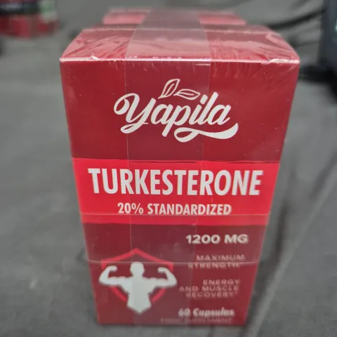 YAPILA TURKESTERONE DIETARY SUPPLEMENT – 1200 MG, 60 CAPSULES, 20% STANDARDIZED