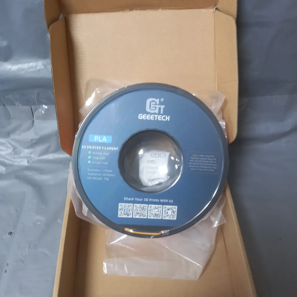 BOXED GEEETECH PLA 3D PRINTER FILAMENT 