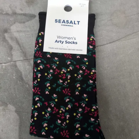 SEASALT CORNWALL WOMEN'S ARTY SOCKS – UK 4-7 – BAMBOO VISCOSE