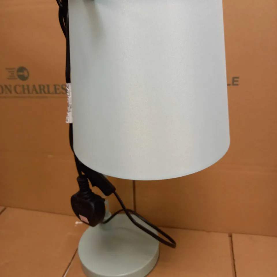JOHN LEWIS HARRY TABLE LAMP, FABRIC SHADE, MATT FINISH