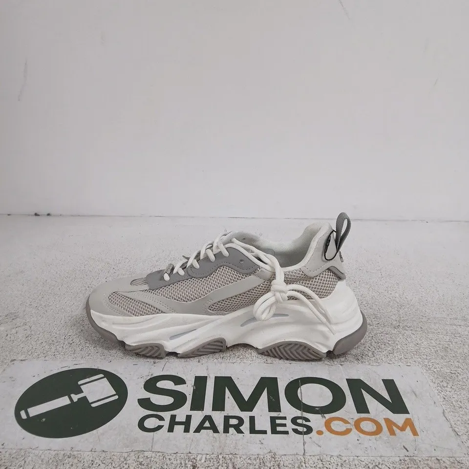 STEVE MADDEN TRAINERS – GREY/WHITE, WOMEN’S ATHLETIC SNEAKERS - SIZE UNKOWN