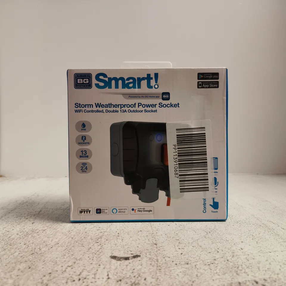 SMART! STORM WEATHERPROOF POWER SOCKET