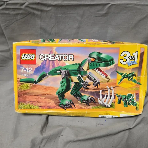 LEGO CREATOR 3-IN-1 SET 31058 DINOSAUR – BOXED