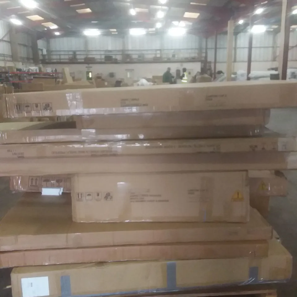 PALLET OF ASSORTED FLAT PACK FURNITURE ITEMS