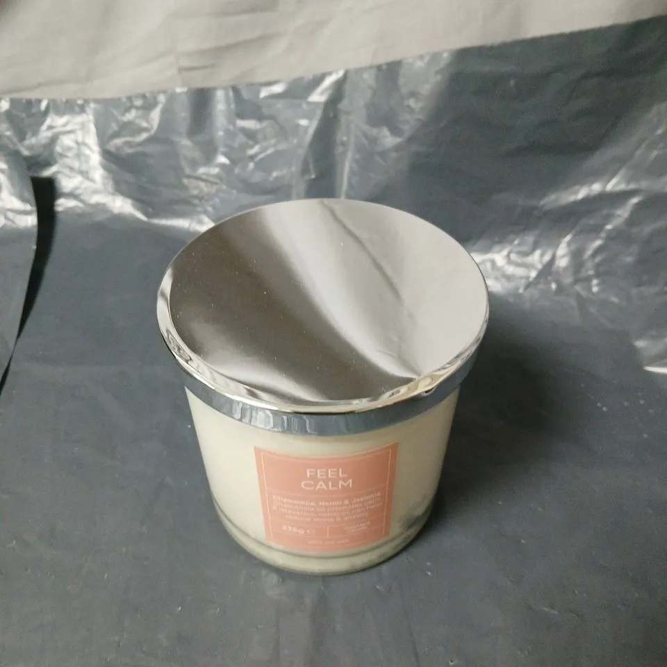 H&W FEEL CALM CHAMOMILE, NEROLI & JASMINE SOY CANDLE – 335G