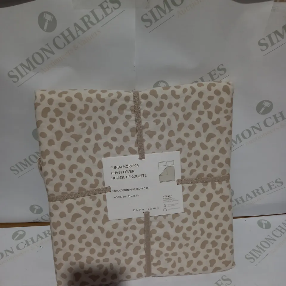 ZARA HOME DUVET COVER 200X200CM 