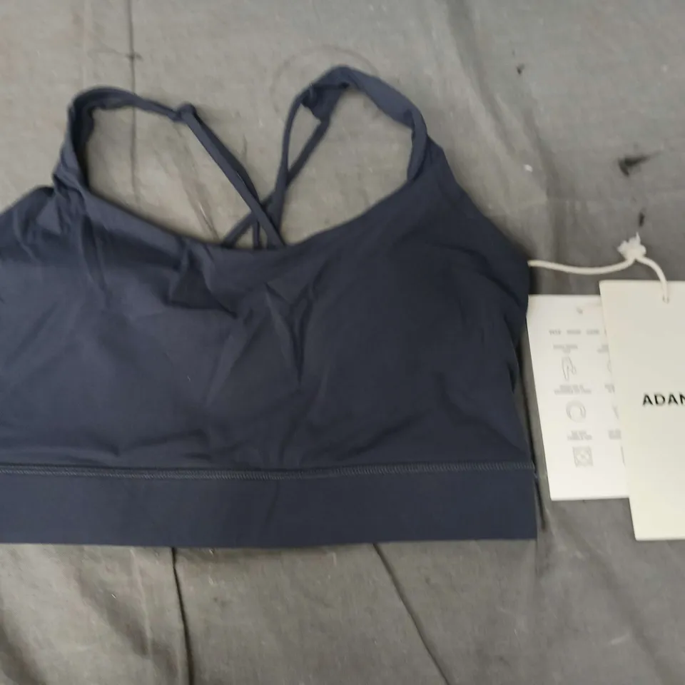ADANOLA ULTIMATE CROSS BACK BRA IN MIDNIGHT BLUE - SMALL