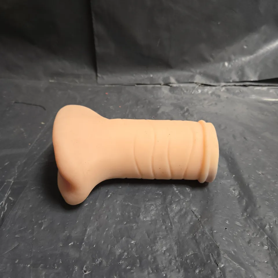 SILICONE VAGINAL MASTURBATOR SLEEVE, PEACH COLOR
