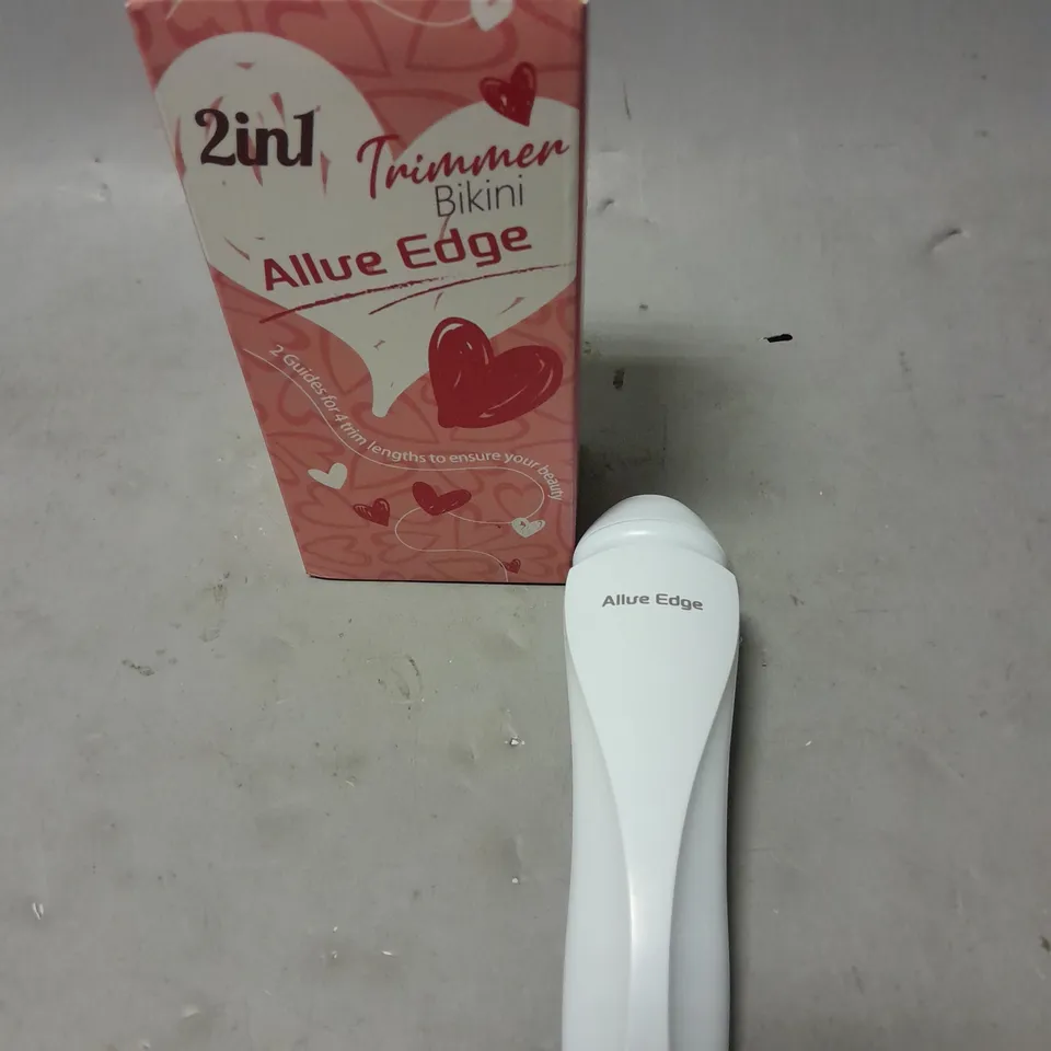 ALLURE EDGE 2 IN 1 BIKINI TRIMMER