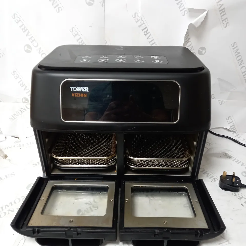 BOXED TOWER VORTX VIZION EXPRESS DUAL 11L AIR FRYER