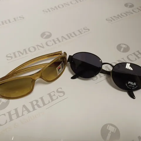 APPROXIMATLEY 11 FILA SUNGLASSES TO INCLUDE MODELS 8597M / 0C34 AND 8092 / 0531