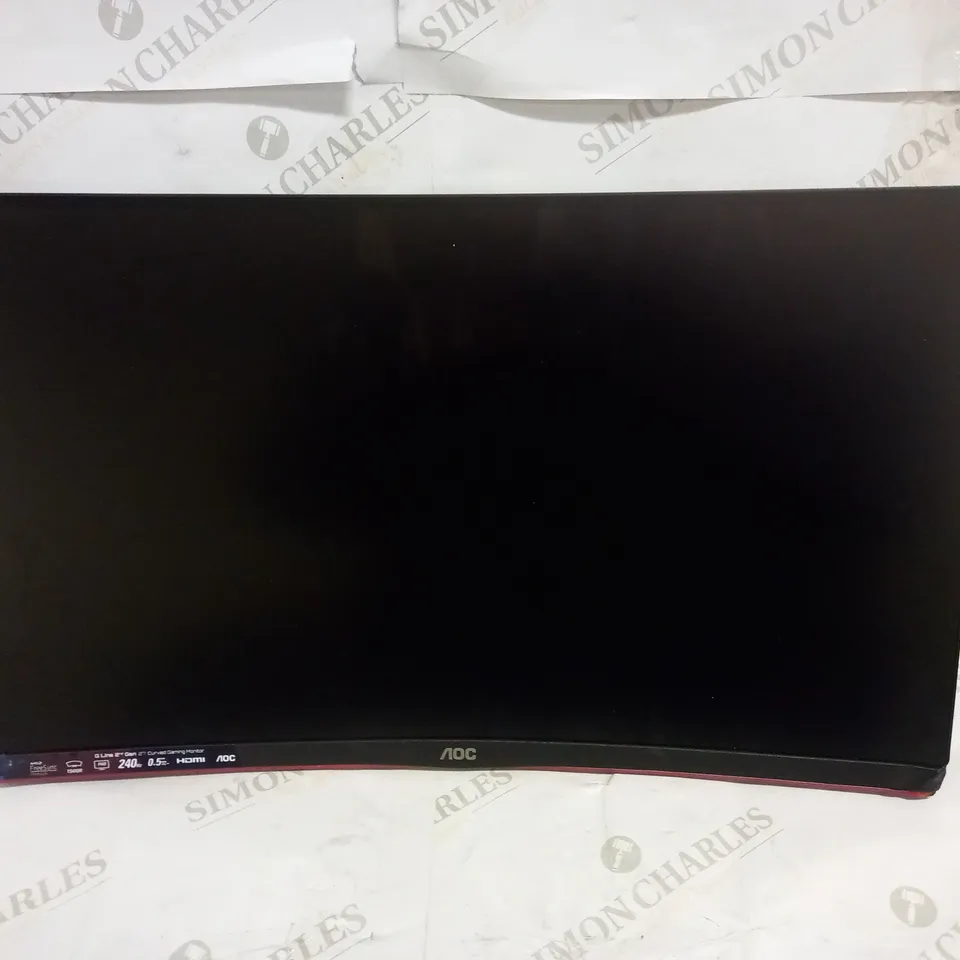AOC GAMING C27G2ZU 27 INCH FHD CURVED MONITOR