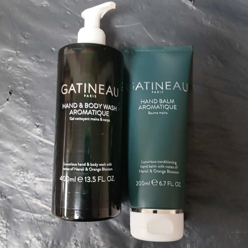 GATINEAU AROMATIQUE HAND & BODY WASH AND HAND BALM DUO