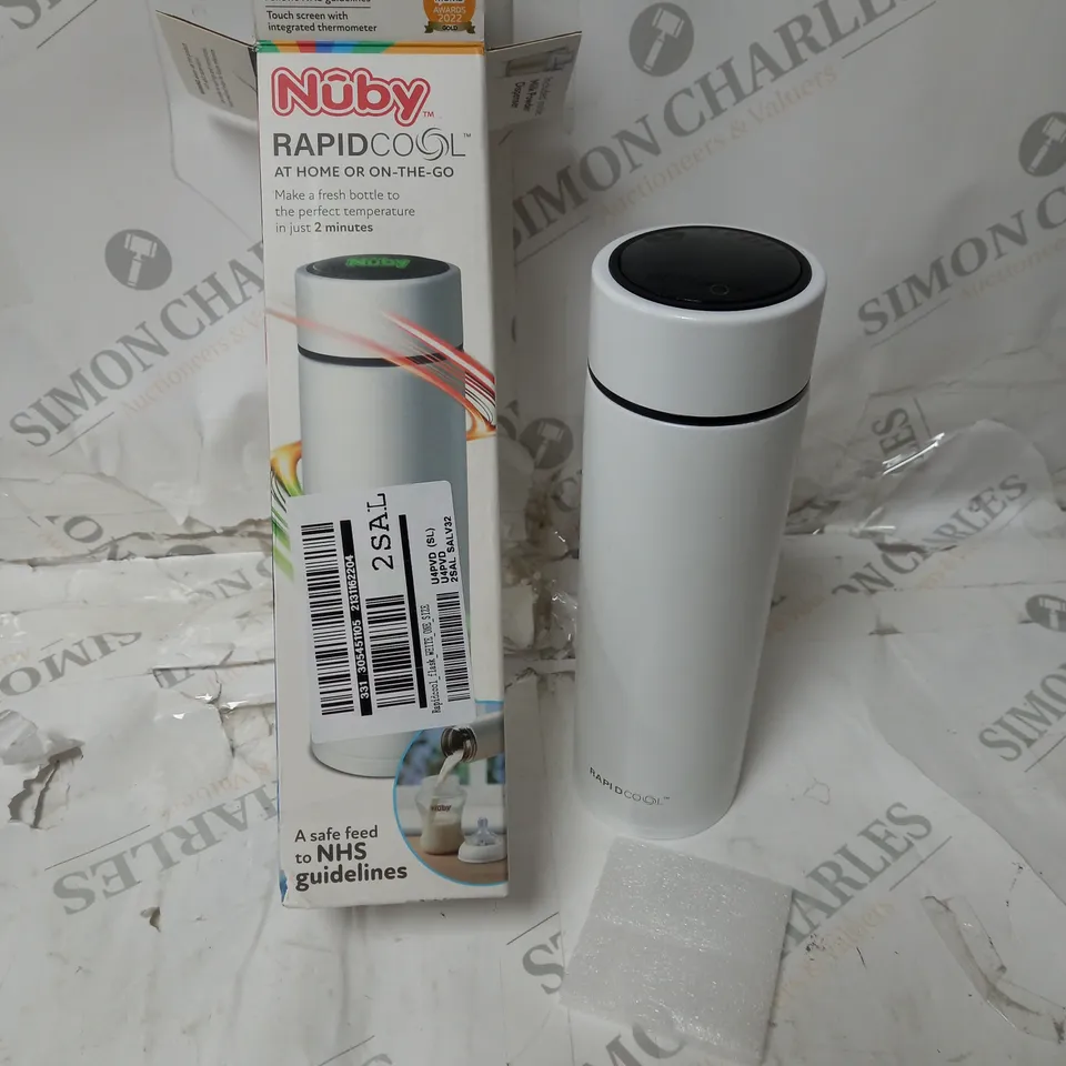 BOXED NUBY RAPIDCOOL FLASK RRP £42.99