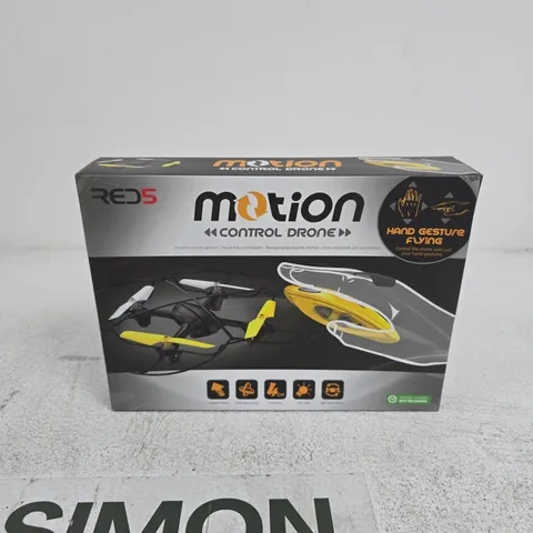 BOXED RED5 MOTION CONTROL DRONE – HAND GESTURE FLYING TOY 