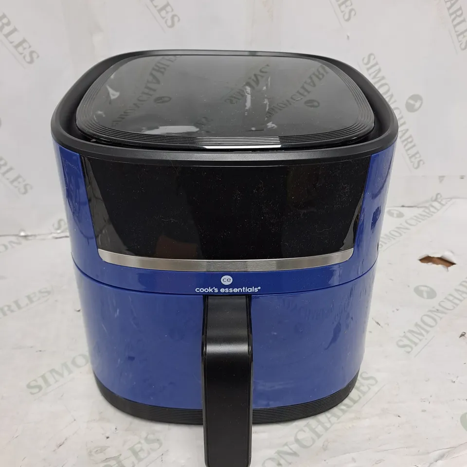 BOXED COOK'S ESSENTIALS 4L DIGITAL AIR FRYER IN NAVY 