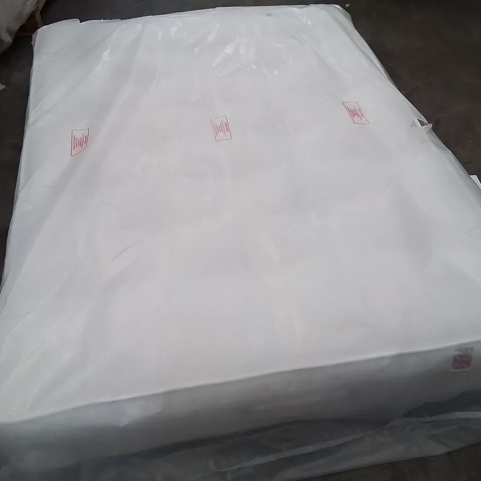QUALITY BAGGED DOUBLE 135cm AIRSPRUNG LUXURY QUILTED MEDIUM MATTRESS