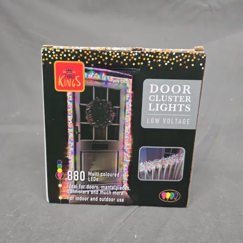 THREE KING DOOR MULTI COLOURED OUTDOOR CHRISTMAS LIGHTS