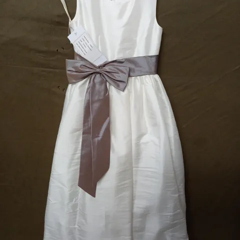 MARK LESLEY BOW DETAIL DRESS - 10 YEARS