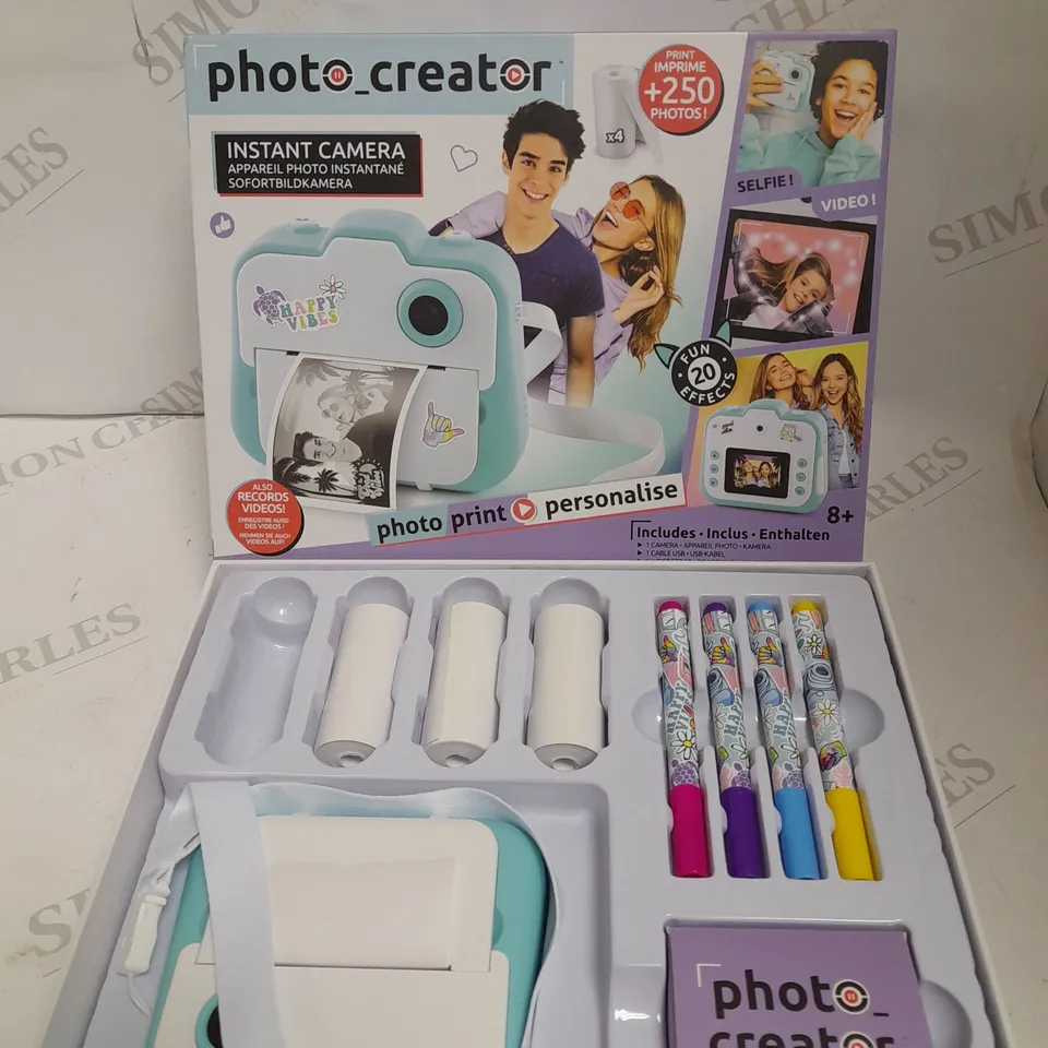 STUDIO CREATOR PHOTO CREATOR INSTANT CAMERA RRP £69.99