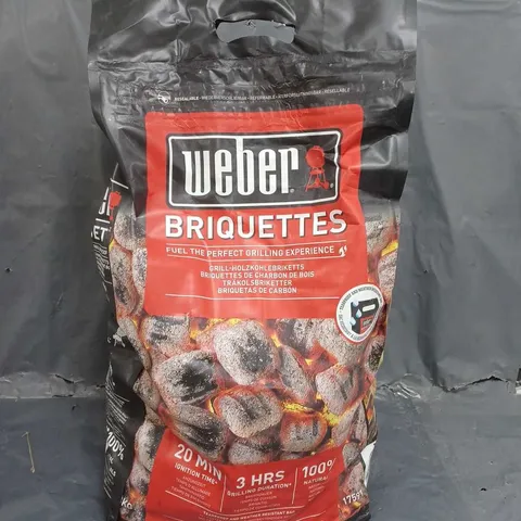 SEALED WEBER BRIQUETTES 