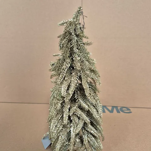 BOX OF APPROX 6 GISELA GRAHAM LONDON MINIATURE ARTIFICIAL CHRISTMAS TREE'S