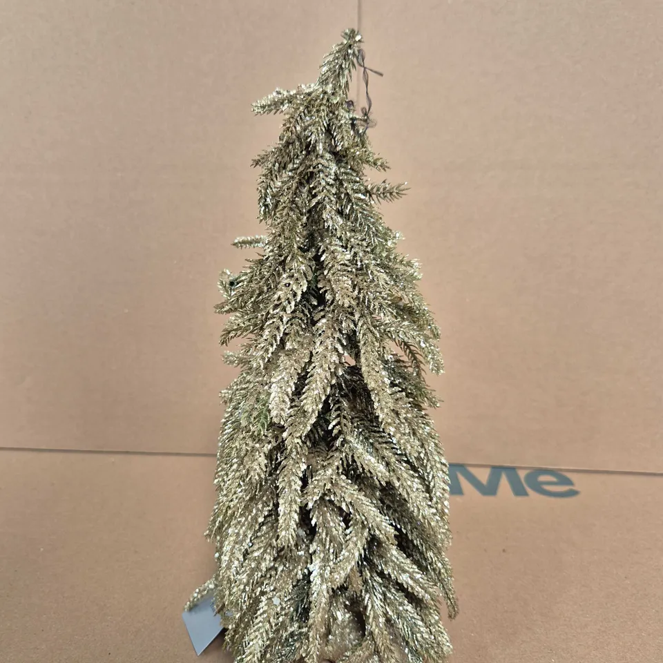 BOX OF APPROX 6 GISELA GRAHAM LONDON MINIATURE ARTIFICIAL CHRISTMAS TREE'S