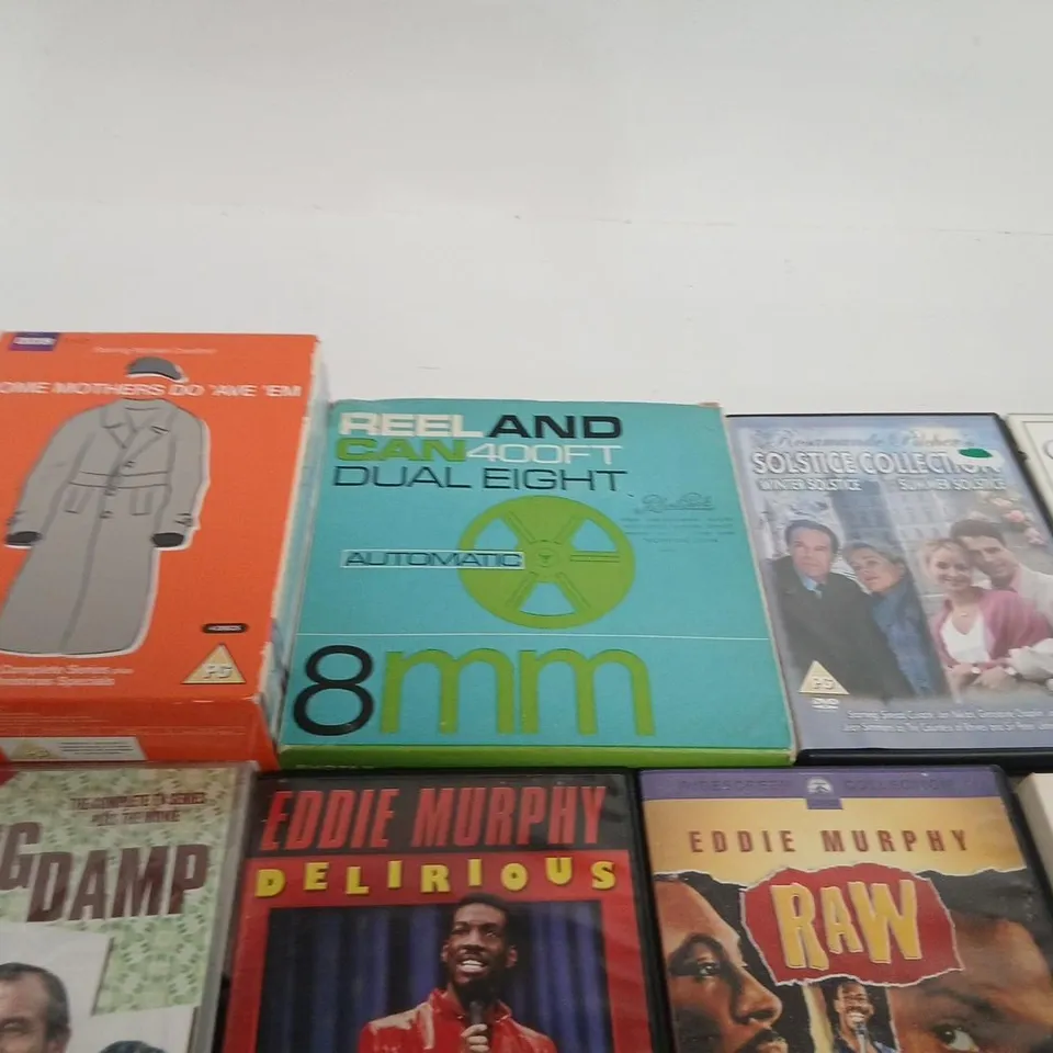 MULTI MEDIA BOX SET COLLECTION – THE CROWN S3, RISING DAMP, EDDIE MURPHY DELIRIOUS & RAW, THE CHILLOUT BOX & MORE