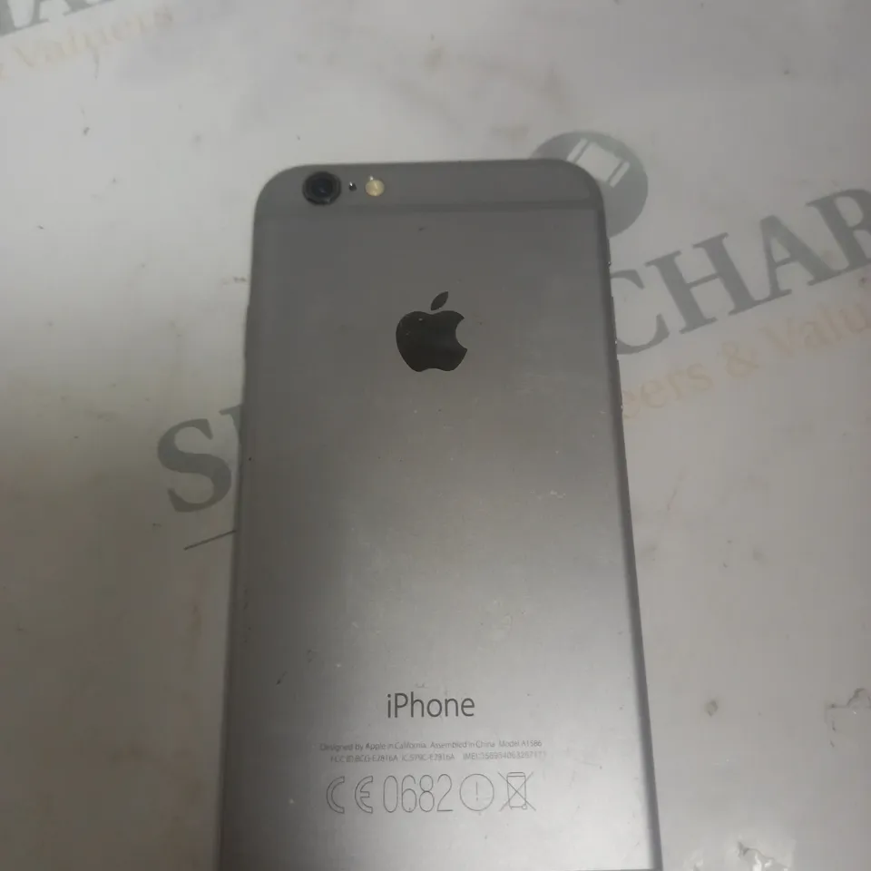 APPLE IPHONE GREY MODEL A1586