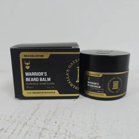 BOXED WARRIOR'S BEARD BALM THE BEARD STRUGGLE (50G)