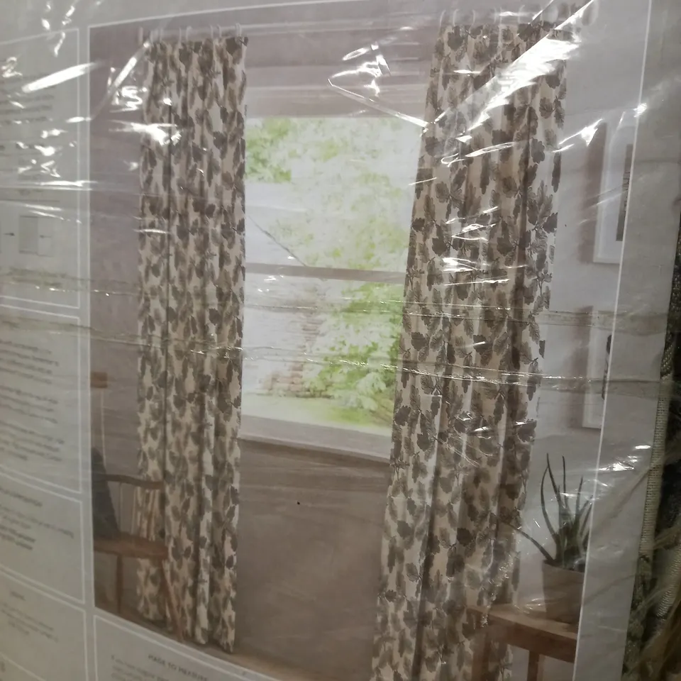 JOHN LEWIS PENCIL PLEAT THEODORE GREEN CURTAINS