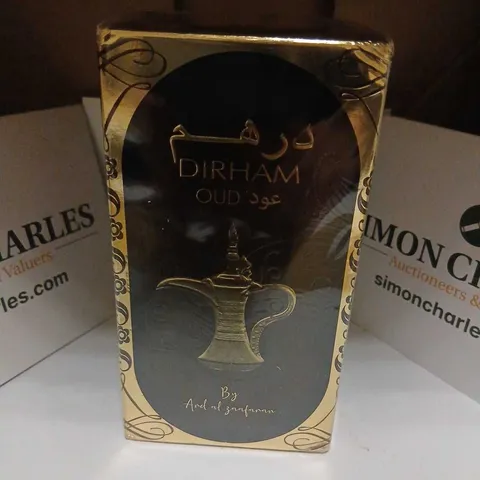 BOXED AND SEALED DIRHAM OUD BY ARD AL SAAFARNANEAU DE PARFUM 100ML