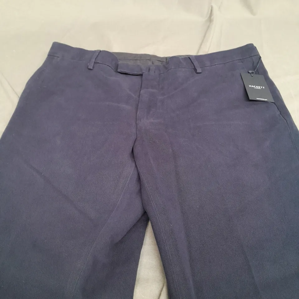 HACKETT LONDON BRUSHED TWILL TROUSERS - 34R